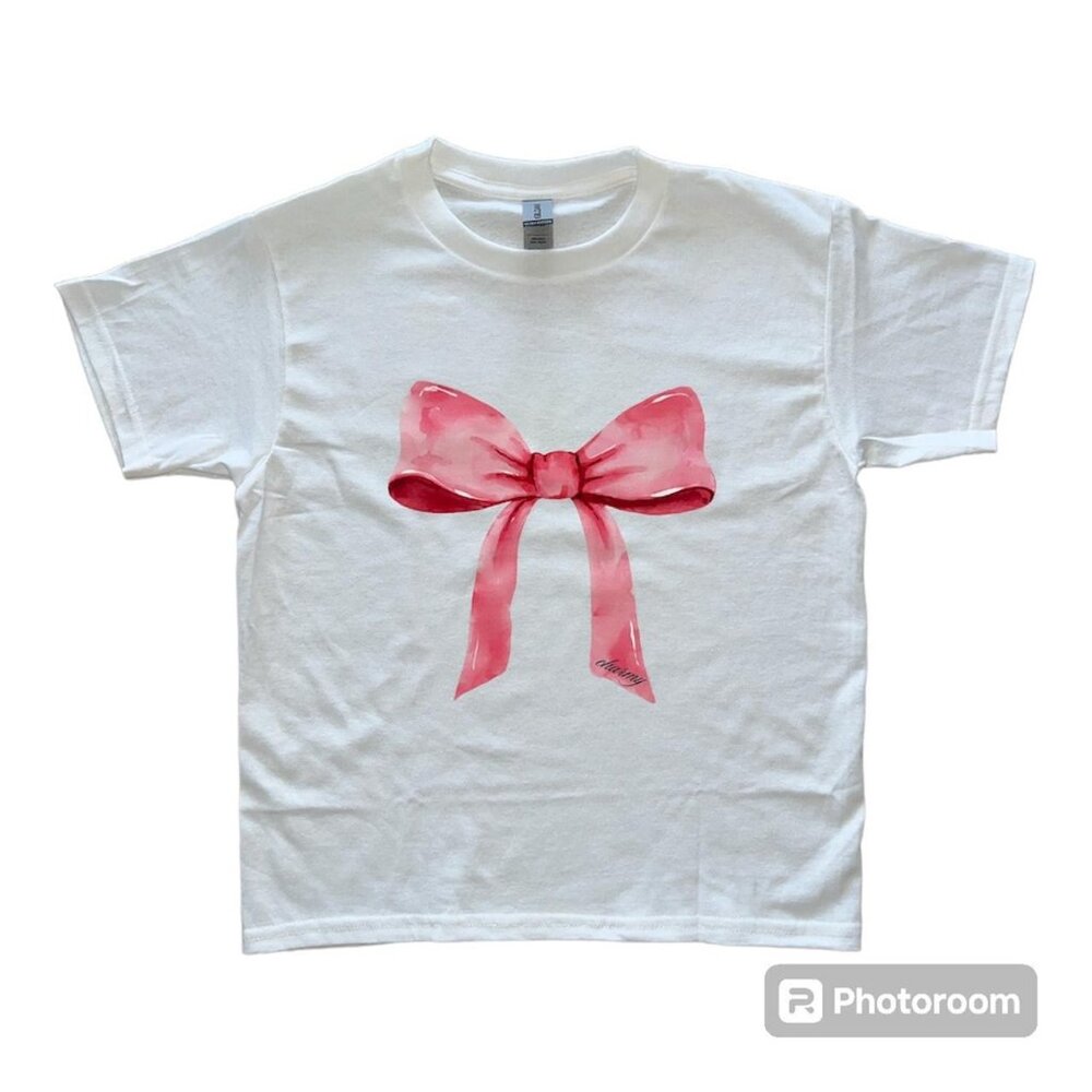 Bow baby tee